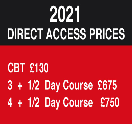 Direct Access Motorcycle Training in Aberdeen
